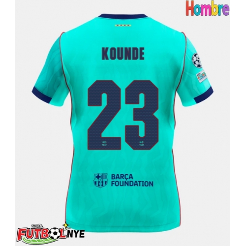 Camiseta Barcelona Jules Kounde #23 Tercera Equipación 2026-27 manga corta